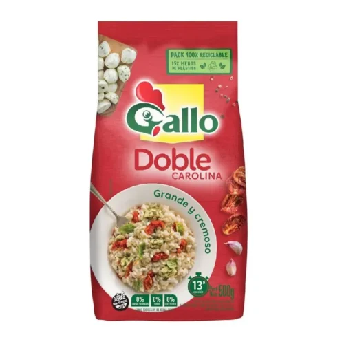 ARROZ GALLO DOBLE 500 GR