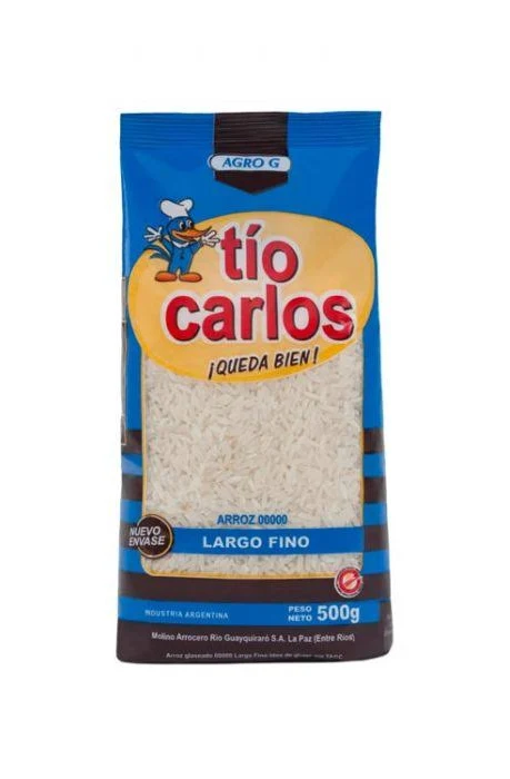 ARROZ TIO CARLOS AZUL X 500 GR