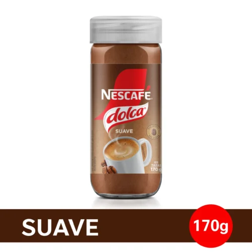 CAFE DOLCA FRASCO X 170 GR SUAVE