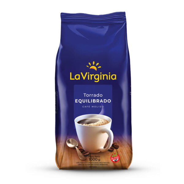 CAFE LA VIRGINIA TORRADO X 1 KG EQUILIBRADO