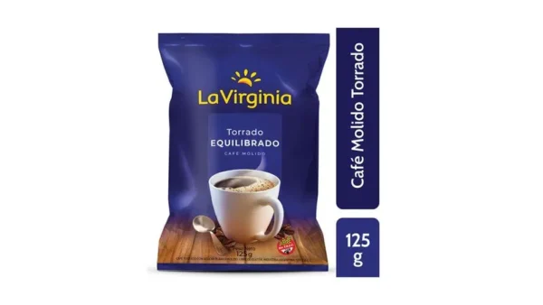 CAFE LA VIRGINIA TORRADO X 125 G EQUILIBRADO