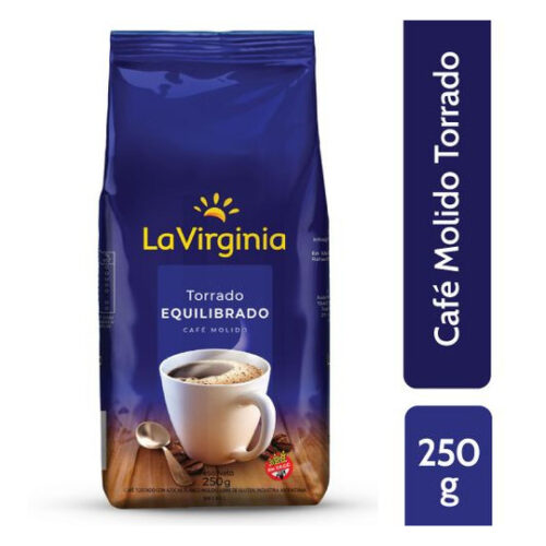 CAFE LA VIRGINIA TORRADO X 250 G EQUILIBRAD.