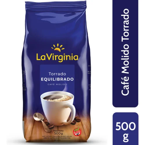 CAFE LA VIRGINIA TORRADO X 500 G EQUILIBRADO