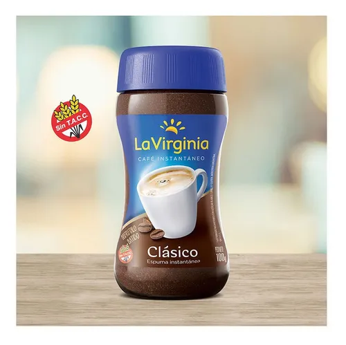 CAFE LA VIRGINIA X 100 G CLASICO FRASCO