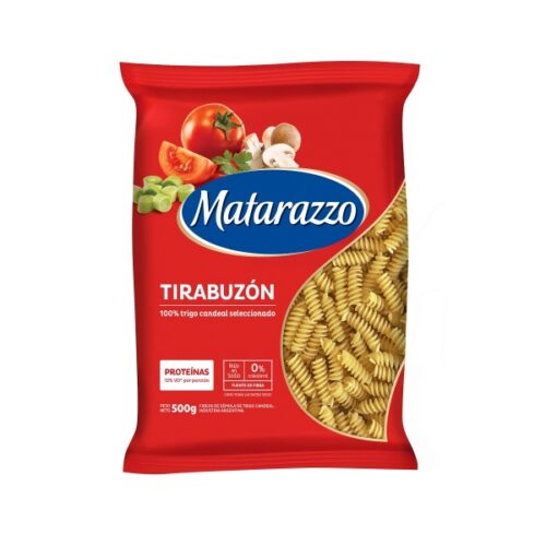 FIDEOS MATARAZZO TIRABUZON 500 GR