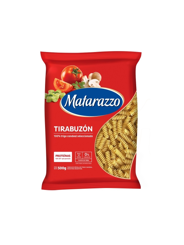 FIDEOS MATARAZZO TIRABUZON 500 GR