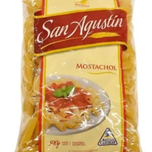 FIDEOS SAN AGUSTIN MOSTACHOL INTEGRAL X 500 G.