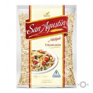 FIDEOS SAN AGUSTIN TIRABUZON INTEGRAL X 500 G