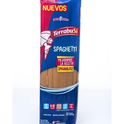 FIDEOS TERRABUSI SPAGUETTI X 500 GR