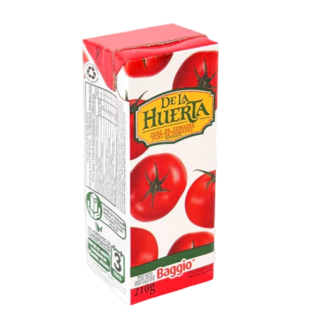 PURE DE TOMATE DE LA HUERTA X 210 GR