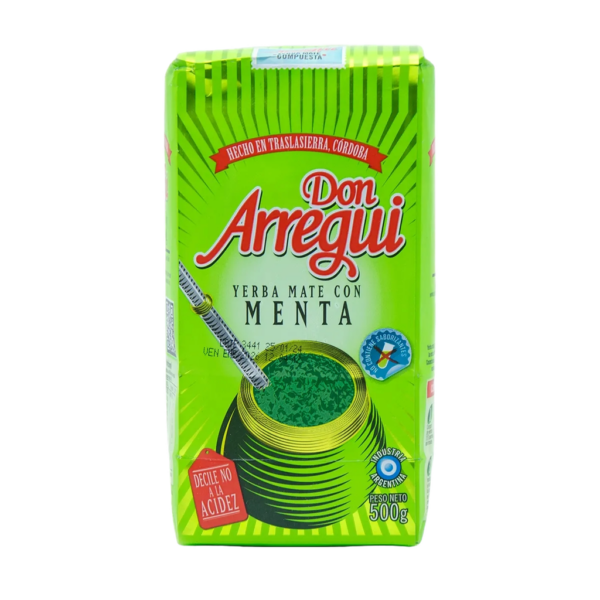 YERBA MATE DON ARREGUI C/MENTA X 500 GR