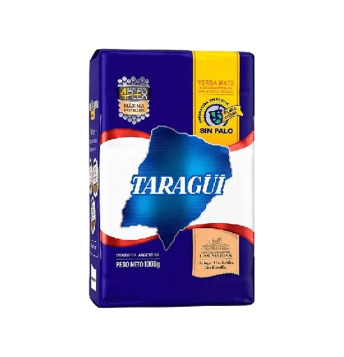 YERBA TARAGUI AZUL X 1 KG S/PALO