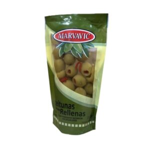 ACEITUNAS MARVAVIC DOYPACK X 300 GR C/MORRON
