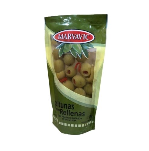 ACEITUNAS MARVAVIC DOYPACK X 300 GR C/MORRON