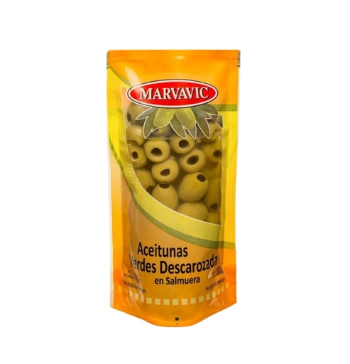 ACEITUNAS MARVAVIC DOYPACK X 300 GR DESCAROZADA