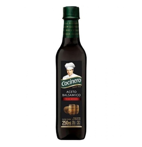 ACETO BALSAMICO COCINERO X 250 ML MODENA
