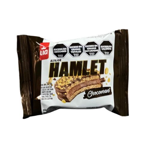 ALFAJOR HAMLET CHOCOMANI X 34.5 GR