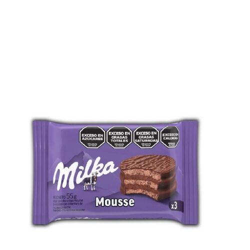 ALFAJOR MILKA MOUSSE X 55 GR