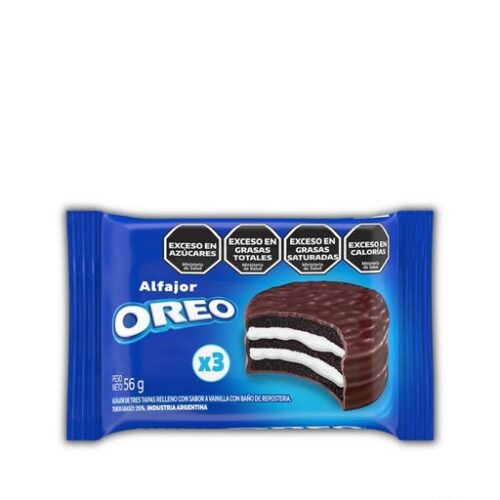 ALFAJOR OREO X 56 GR TRIPLE