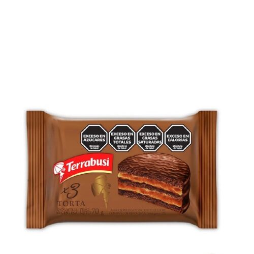 ALFAJOR TERRABUSI TORTA X 70 GR TRIPLE