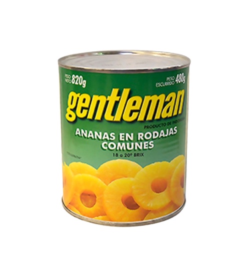 ANANA GENTLEMAN RODAJAS X 820 GR