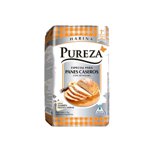 HARINA PUREZA P/PAN CASERO X 1 KG