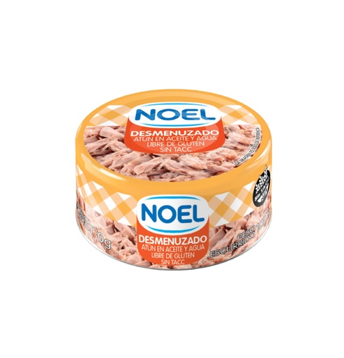 ATUN NOEL X 170 G DESMENUZADO ACEITE/AGUA