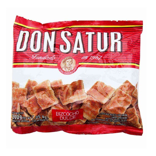 BIZCOCHOS DON SATUR X 200 G DULCE
