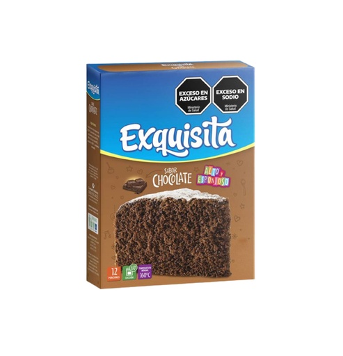 BIZCOCHUELO EXQUISITA CHOCOLATE X 540 G