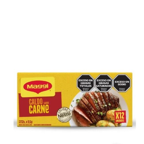 CALDO MAGGI X 12 UN. CARNE