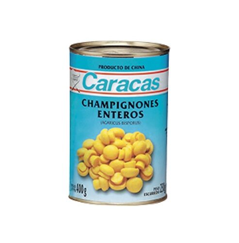 CHAMPIÑONES CARACAS ENTERO X 400 GR