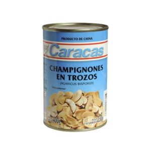 CHAMPIÑONES CARACAS TROZO X 400 GR