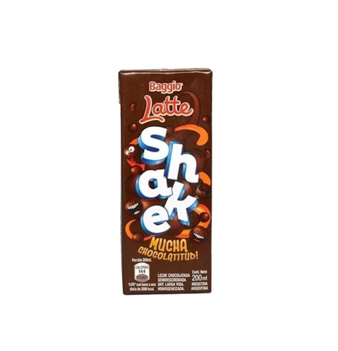 CHOCOLATADA BAGGIO LATTE X 200 ML