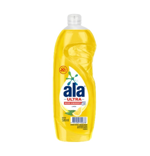 DETERGENTE ALA X 500 ML LIMON CONCENTRADO