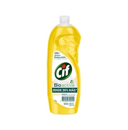 DETERGENTE CIF X 300 ML LIMON BOTELLA