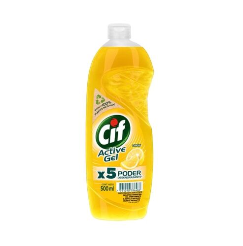 DETERGENTE CIF X 500 ML LIMON BOTELLA