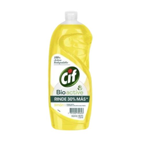 DETERGENTE CIF X 750 ML LIMON BOTELLA