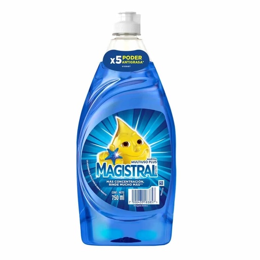 DETERGENTE MAGISTRAL X 750 ML ULTRA MARINA