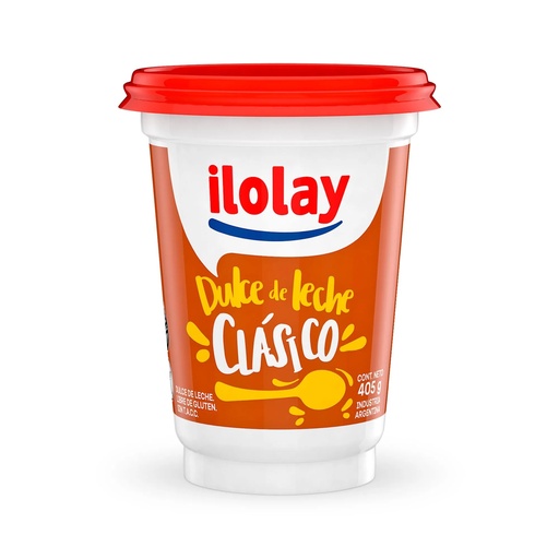 DULCE DE LECHE ILOLAY CLASICO X 400 GR