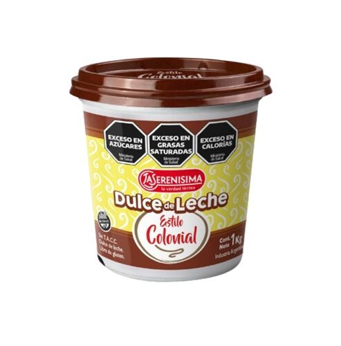 DULCE DE LECHE SERENISIMA X 1 KG COLONIAL