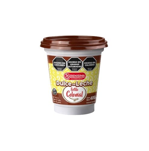 DULCE DE LECHE SERENISIMA X 400 G COLONIAL