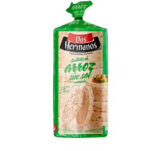GALLETA FINA DOS HERMANOS S/SAL X 100 GR