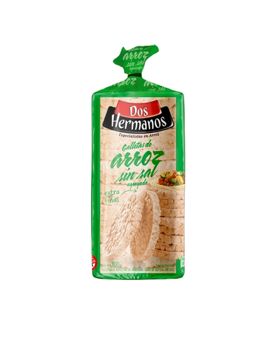 GALLETA FINA DOS HERMANOS S/SAL X 100 GR