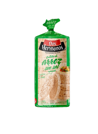 GALLETA FINA DOS HERMANOS S/SAL X 100 GR