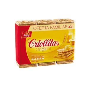 GALLETAS CRIOLLITAS X 300 G TRIPACK