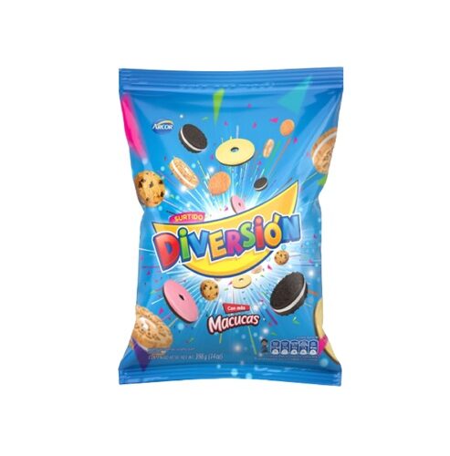 GALLETAS DIVERSION ARCOR X 398 GR SURTIDO