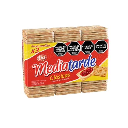 GALLETAS MEDIA TARDE X 315 G CLASICA TRIPACK
