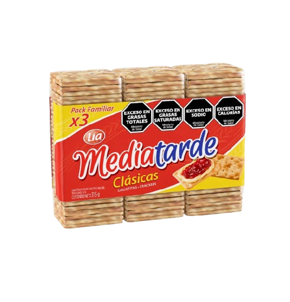 GALLETAS MEDIA TARDE X 315 G CLASICA TRIPACK