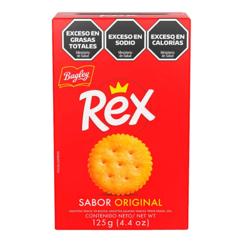 GALLETAS REX X 125 GR ORIGINAL