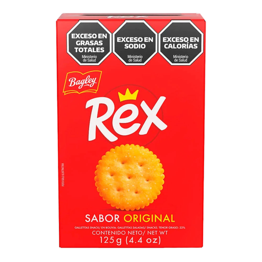 GALLETAS REX X 125 GR ORIGINAL
